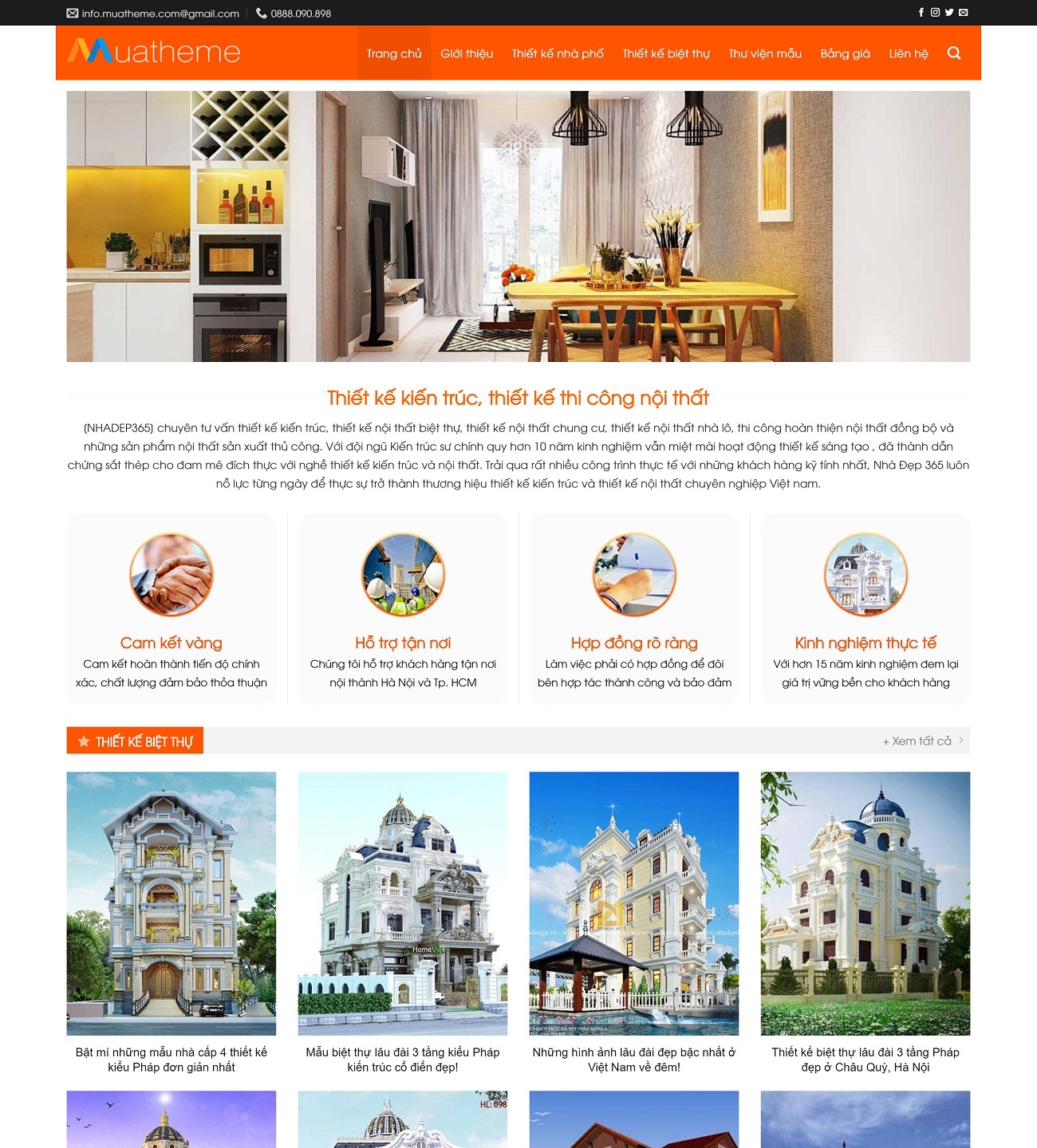 Web công ty xây dựng